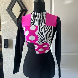 Brave by Bri Funky Patchwork Top